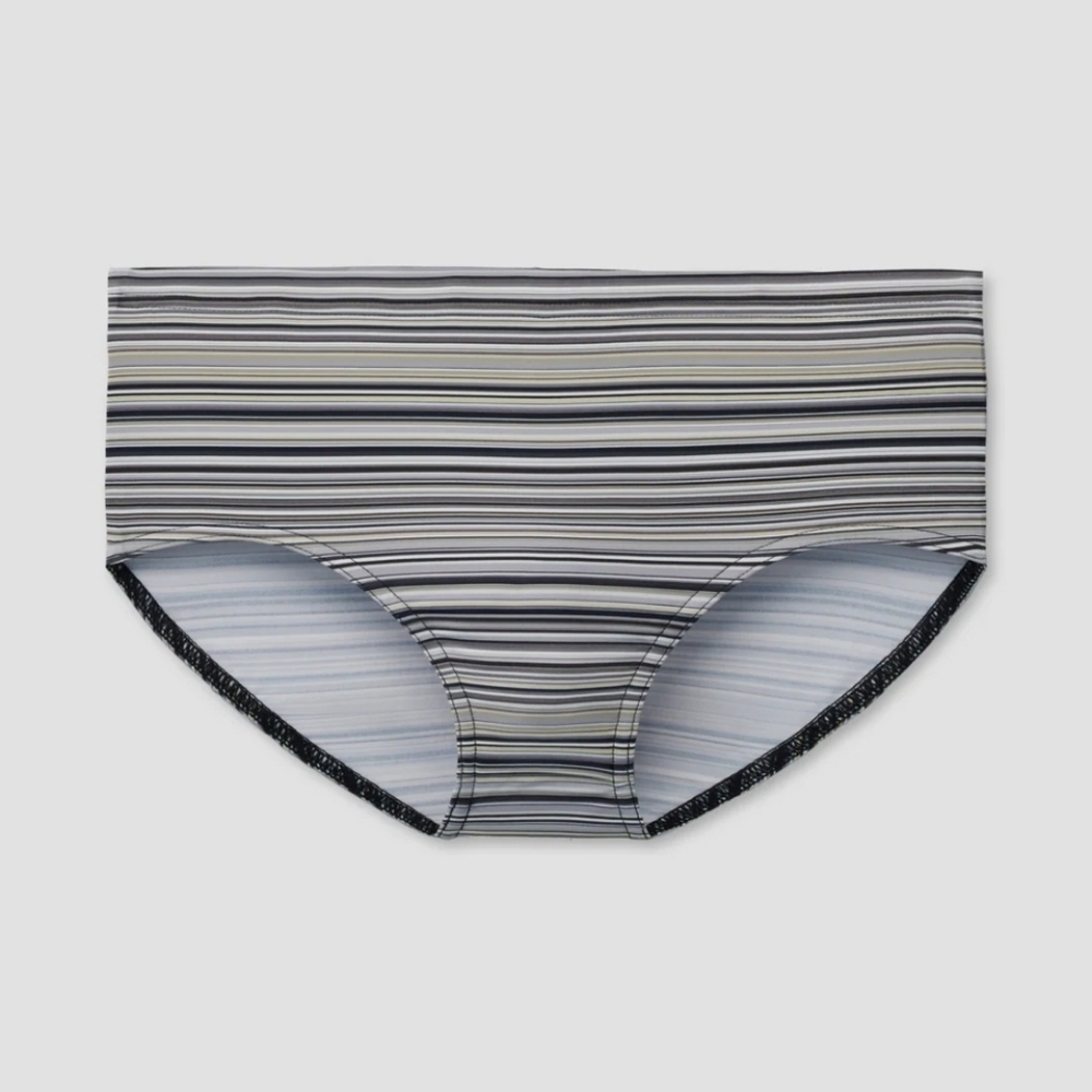 Striped Men's Swim Briefs - Picture 3 of 3